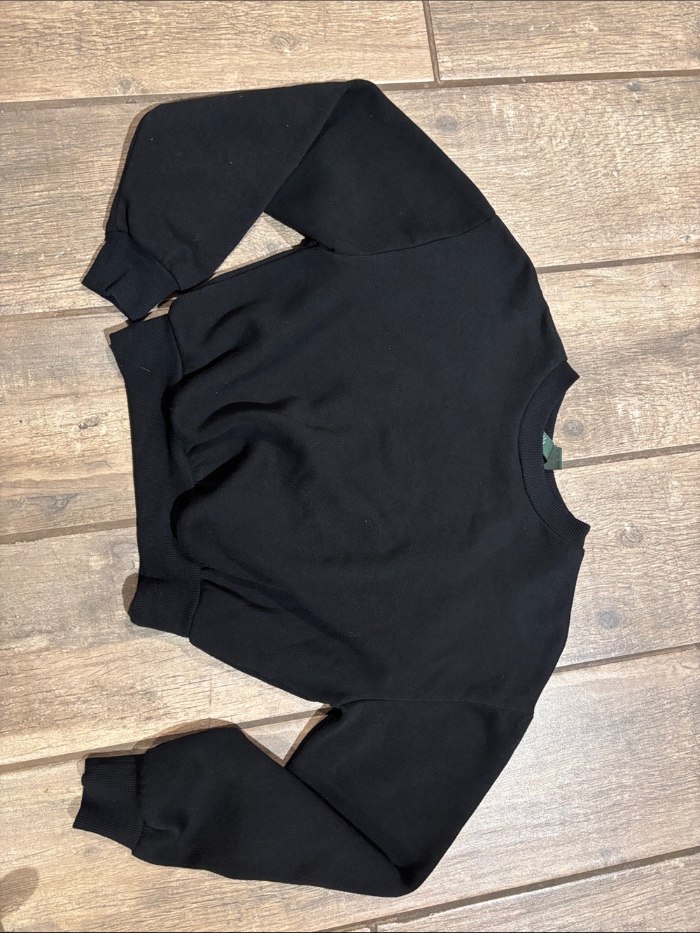 wild fable Men's Black Crewneck Sweatshirt